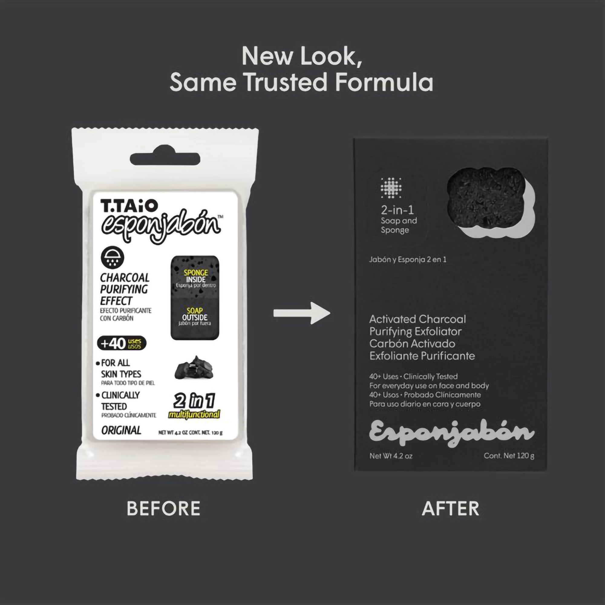 Esponjabon Charcoal, Purifying Effect