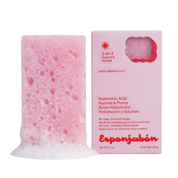 Esponjabon Hyaluronic Acid, Hydrate + Plump