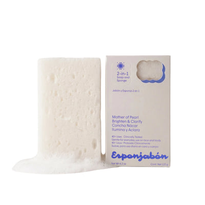 Esponjabon Mother of Pearl, Lightening Effect