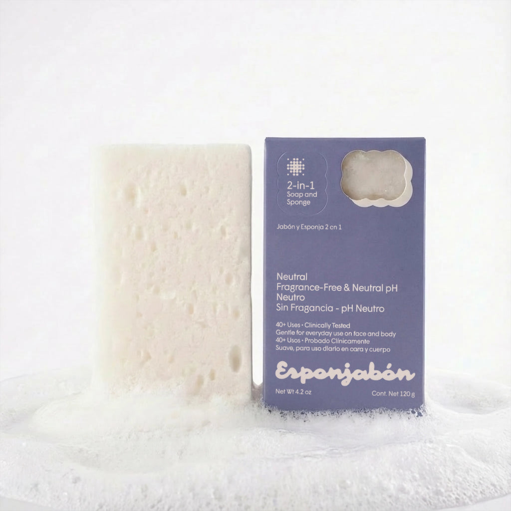 Esponjabon Neutral Fragrance, Free + Neutral pH Neutro