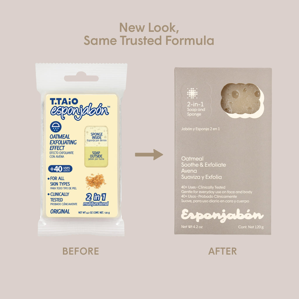 Esponjabon Oatmeal - Exfoliating Effect